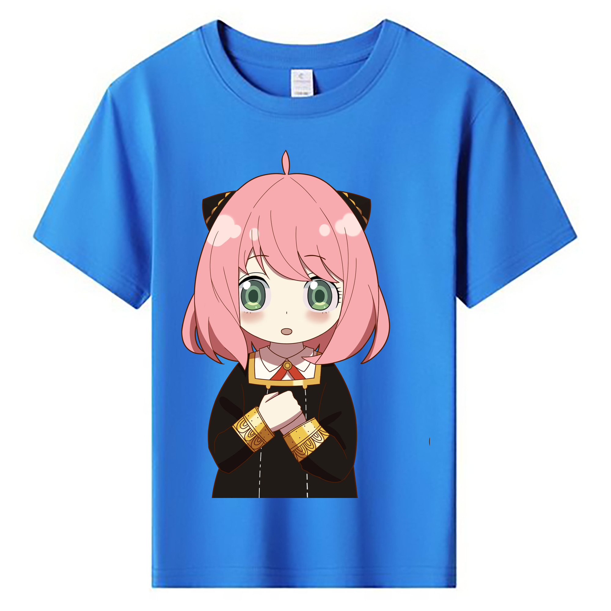 （画像用） SPY×FAMILY间谍家家酒 綿100％キッズTシャツ（フロントプリント）
